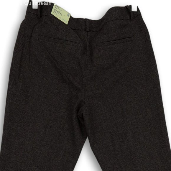 NWT VAN HEUSEN STUDIO STRETCH EXTENSIBLE STUDIO FIT BROWN SPECK STRAIGHT LEG 4 - Picture 4 of 9